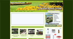 Desktop Screenshot of landscapingsmall.com